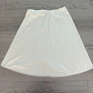 Vintage Henson Kickernick Womens Ivory Lace‎ Trim Lightweight Half Slip Size M